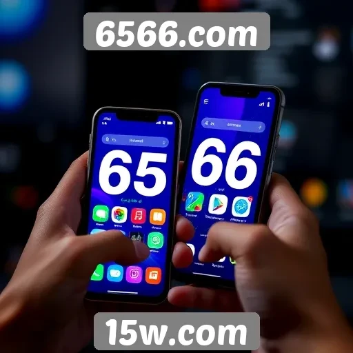 Desempenho do site 6566.com em dispositivos móveis
